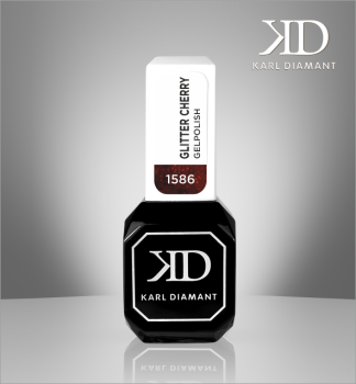 Karl Diamant Gelpolish Glitter Cherry 11ml